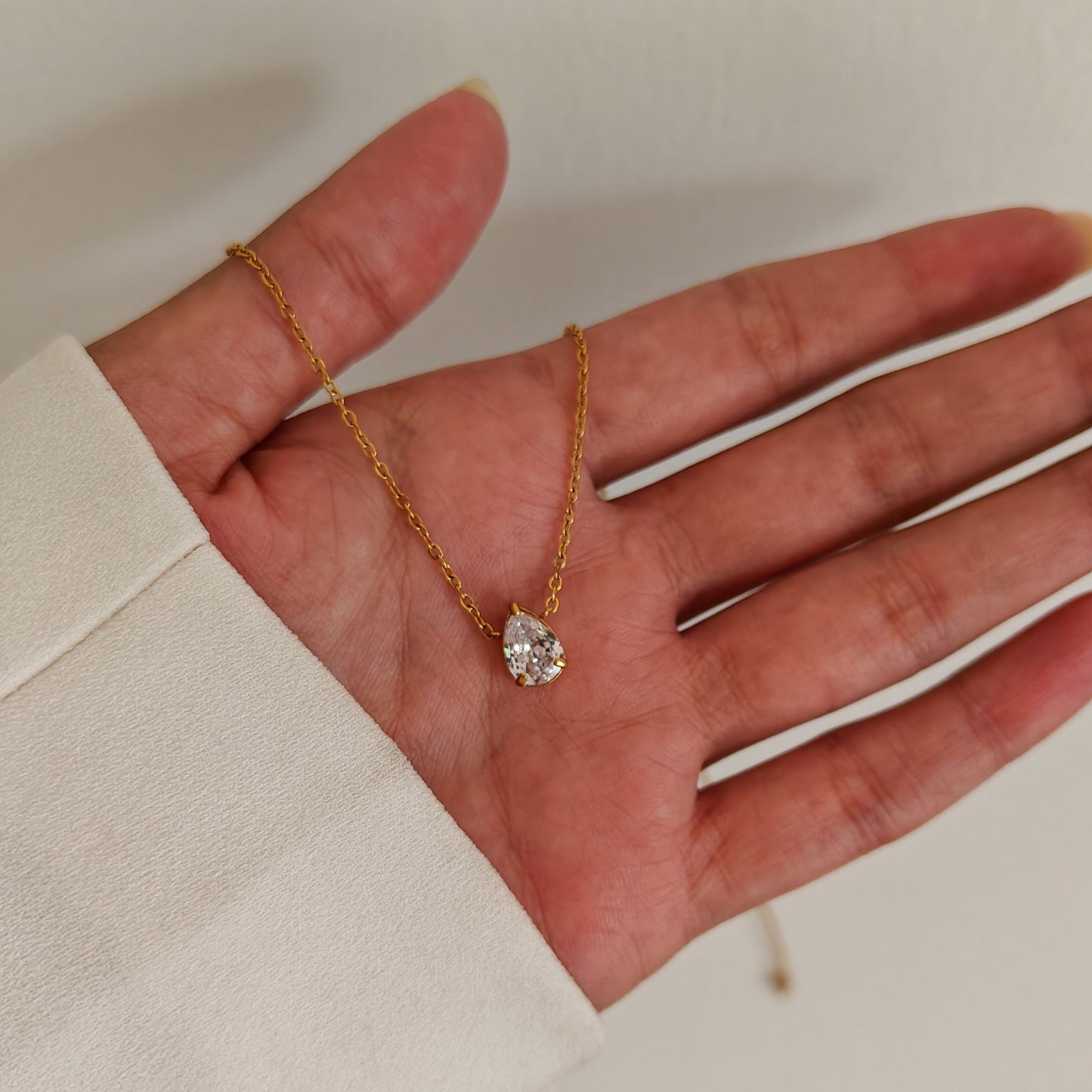Pear Necklace