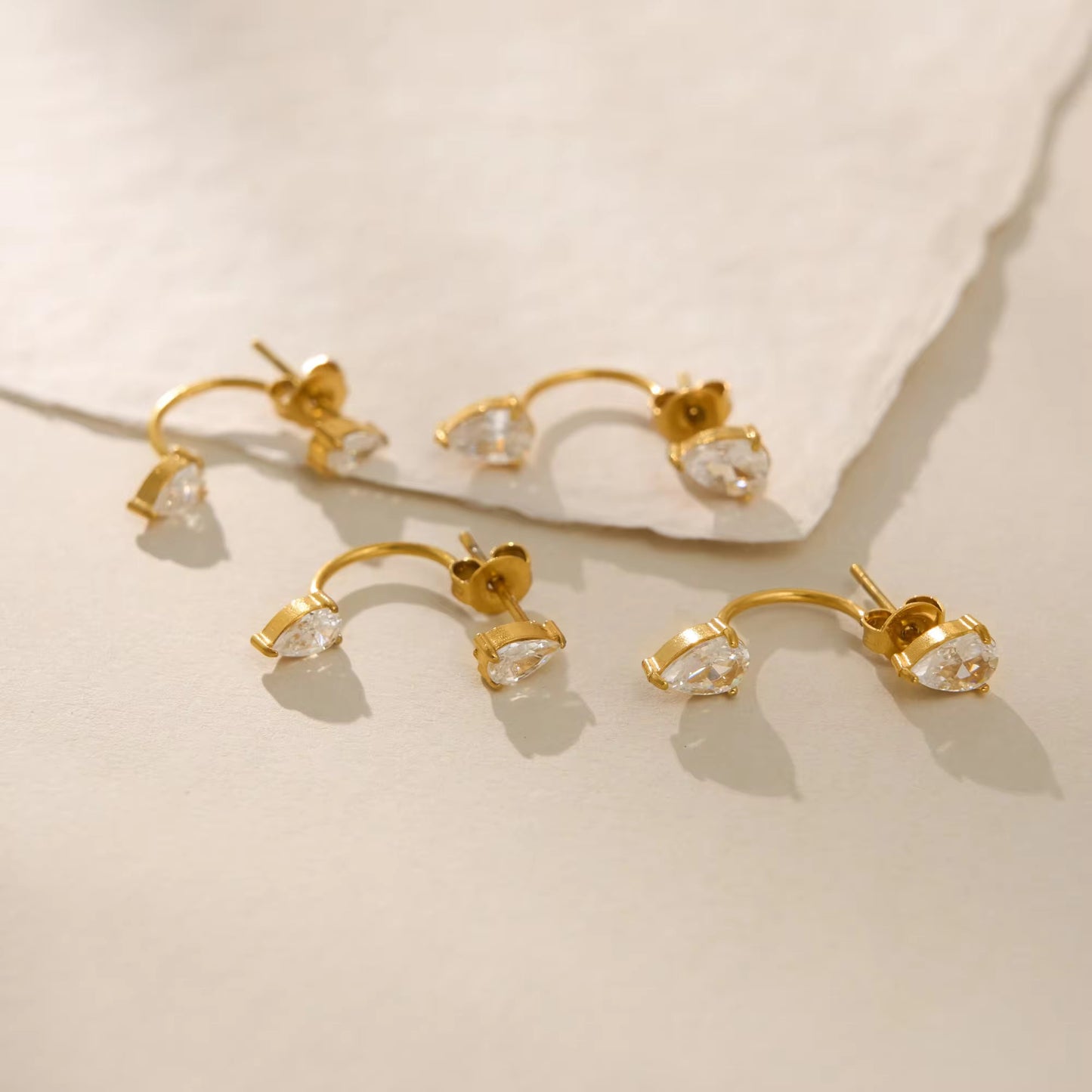 Twin Pearline Studs