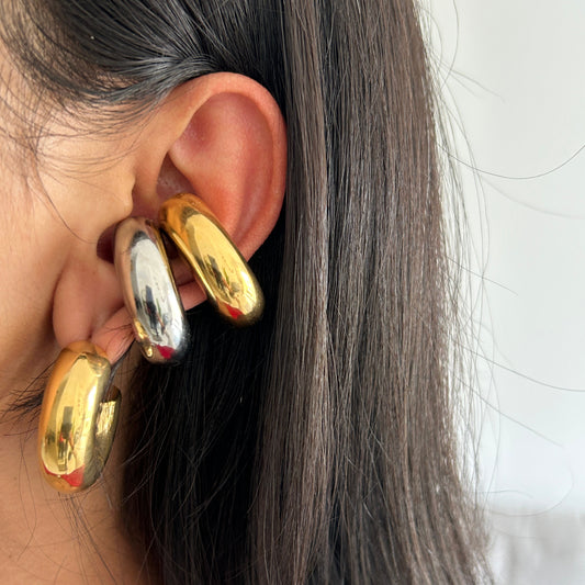 Chunky Earcuff Silver
