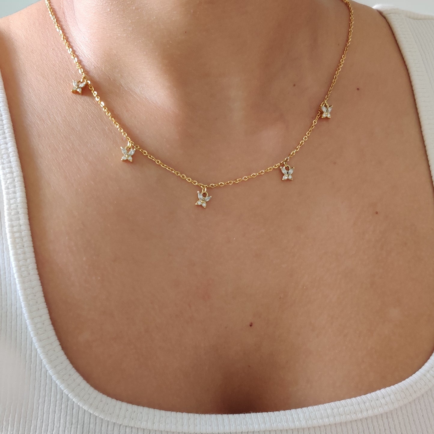 Butterfly Charm Necklace