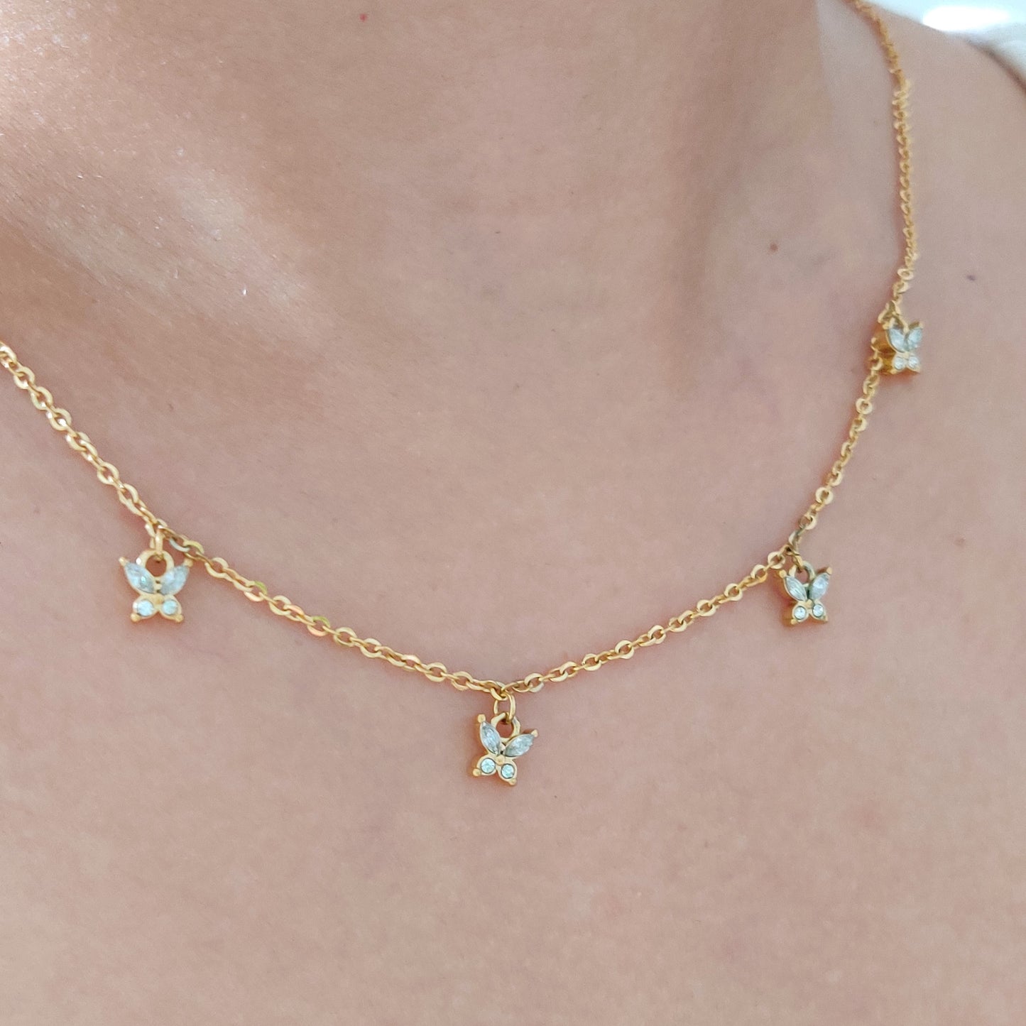 Butterfly Charm Necklace