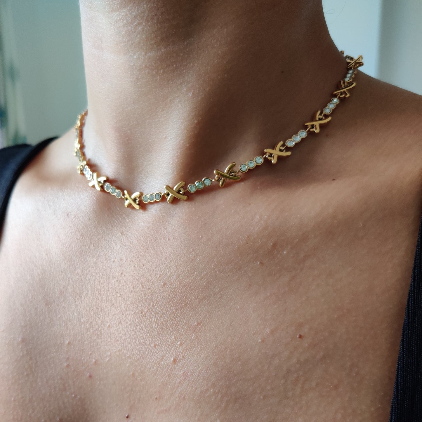 Zirconia Glow Necklace