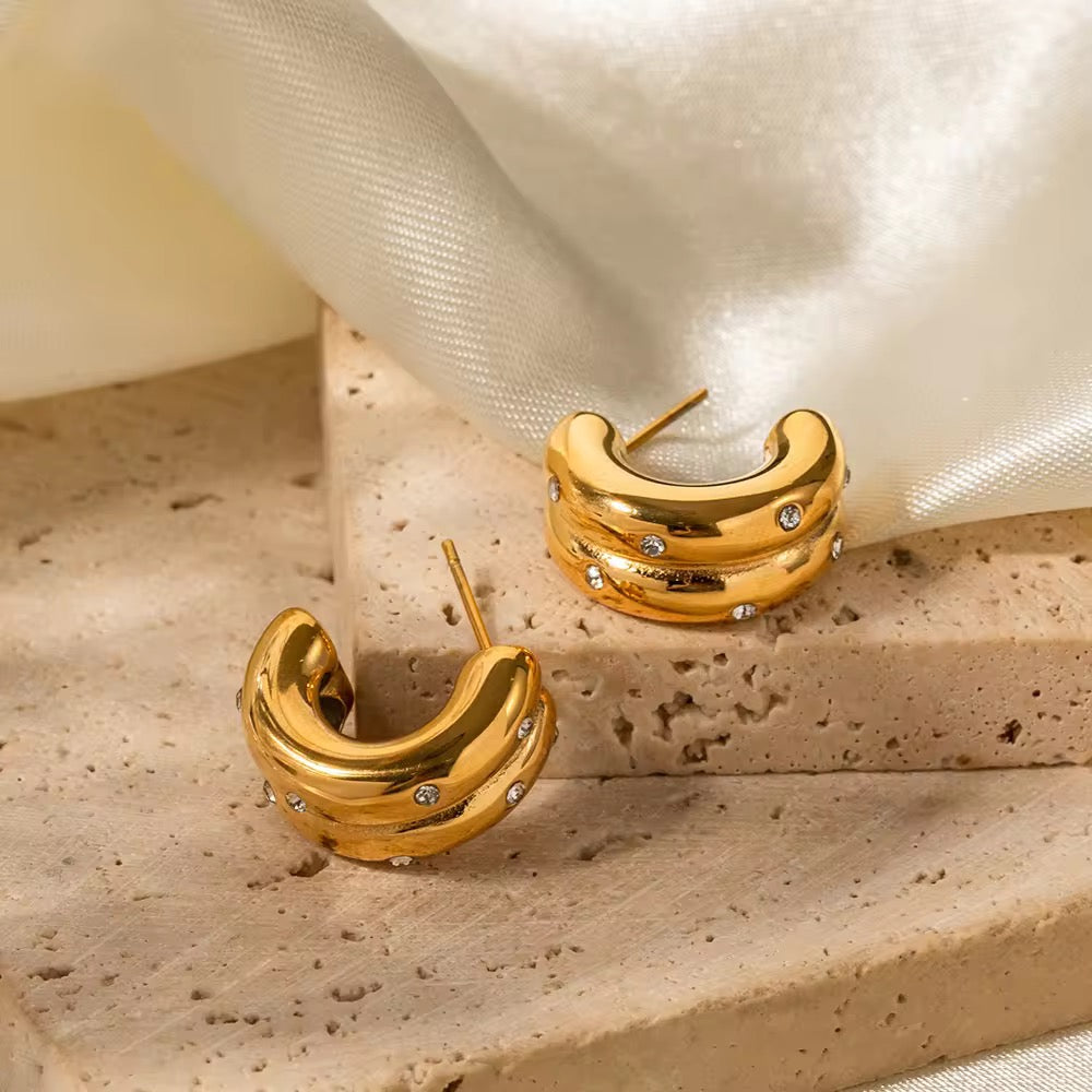 Gold Isla Earrings