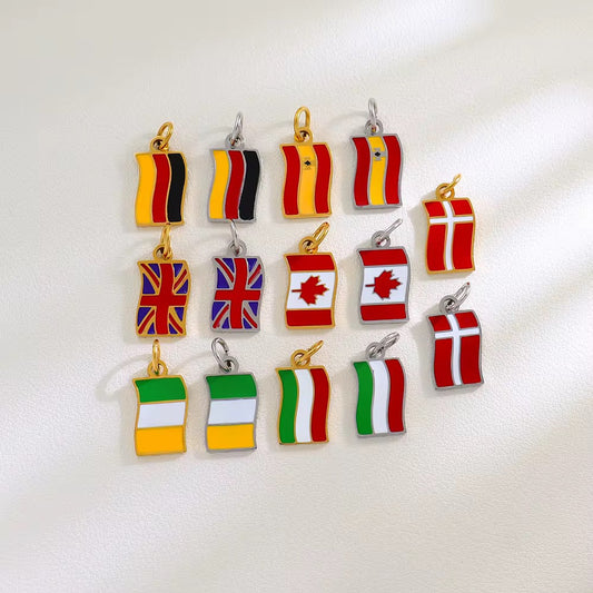 Flag Charms