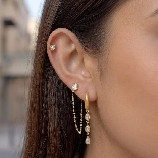 Pearline Earring Stack