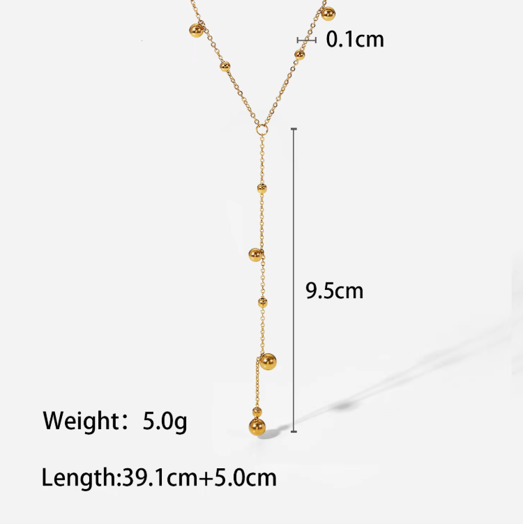 Beaded Lariat
