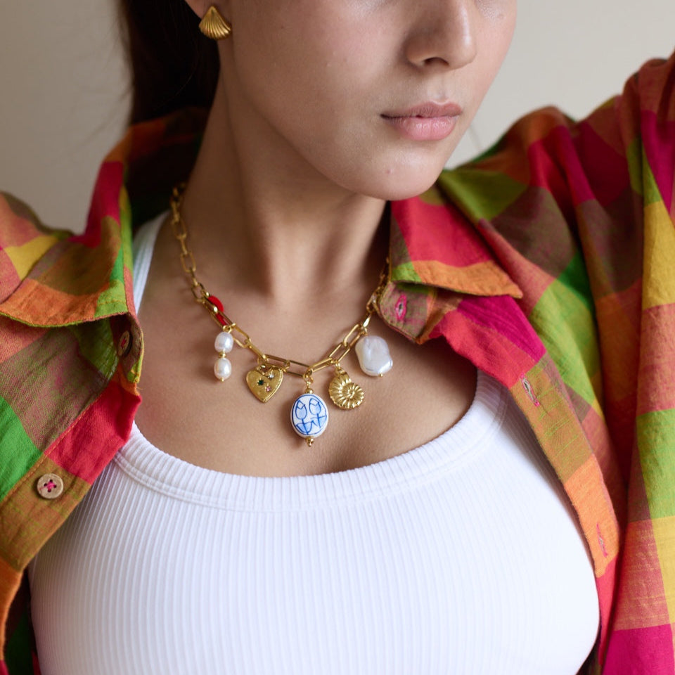 It Girl Charm Necklace