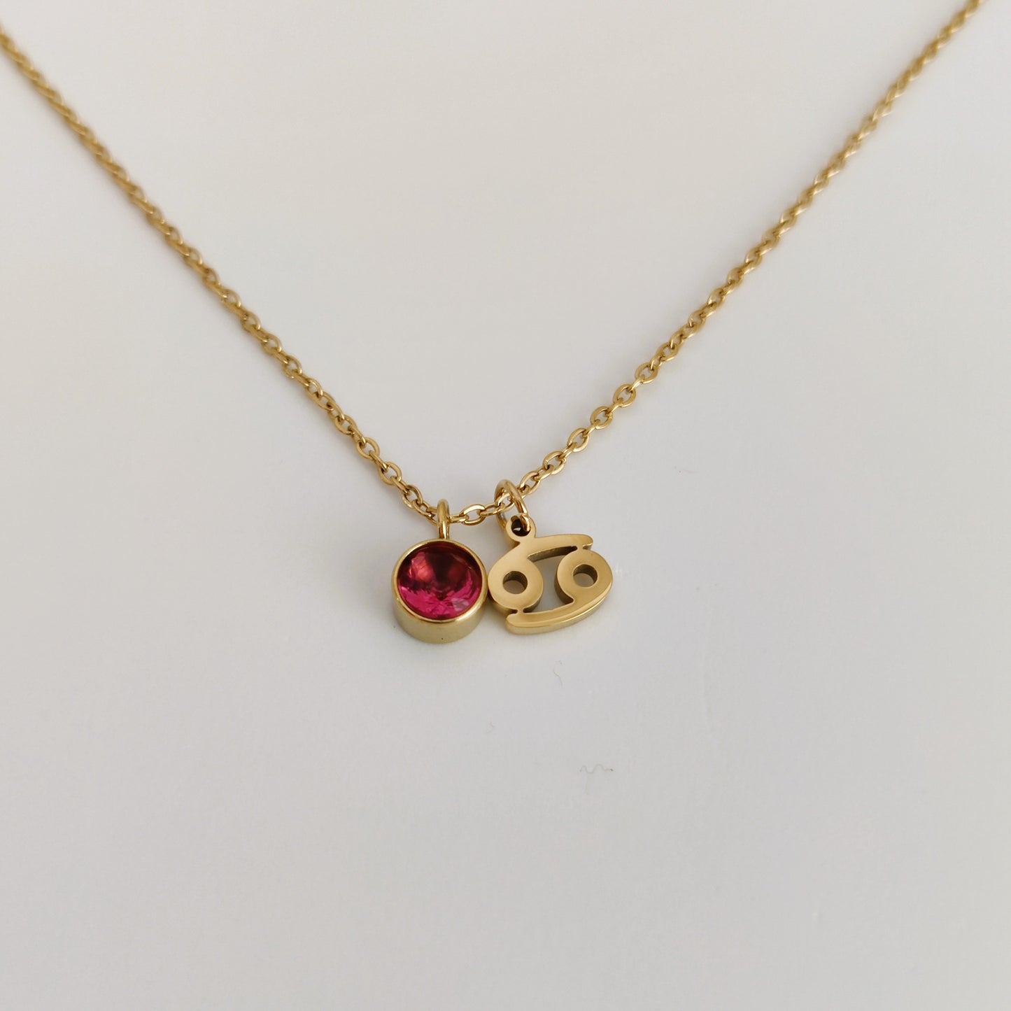 Zodiac Birthstone Necklace