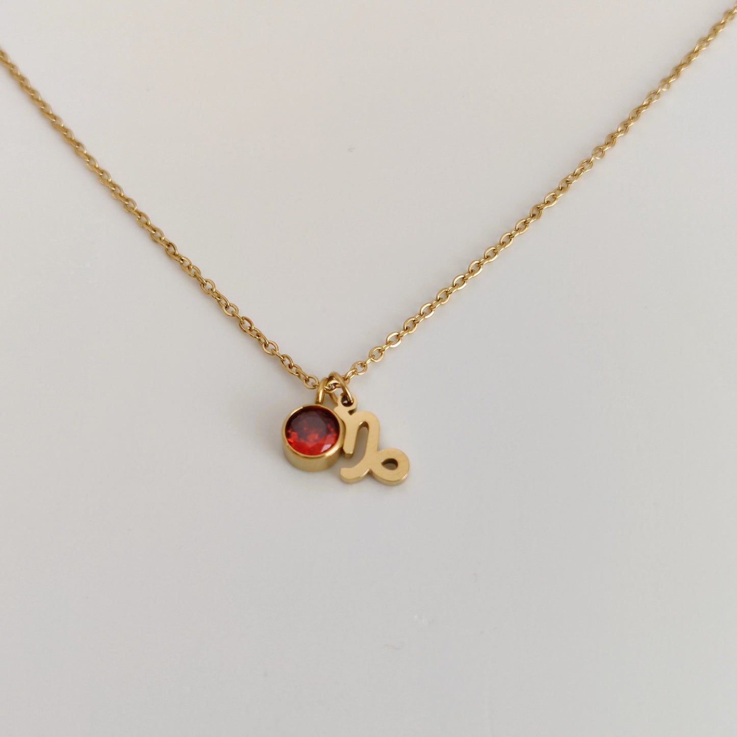 Zodiac Birthstone Necklace