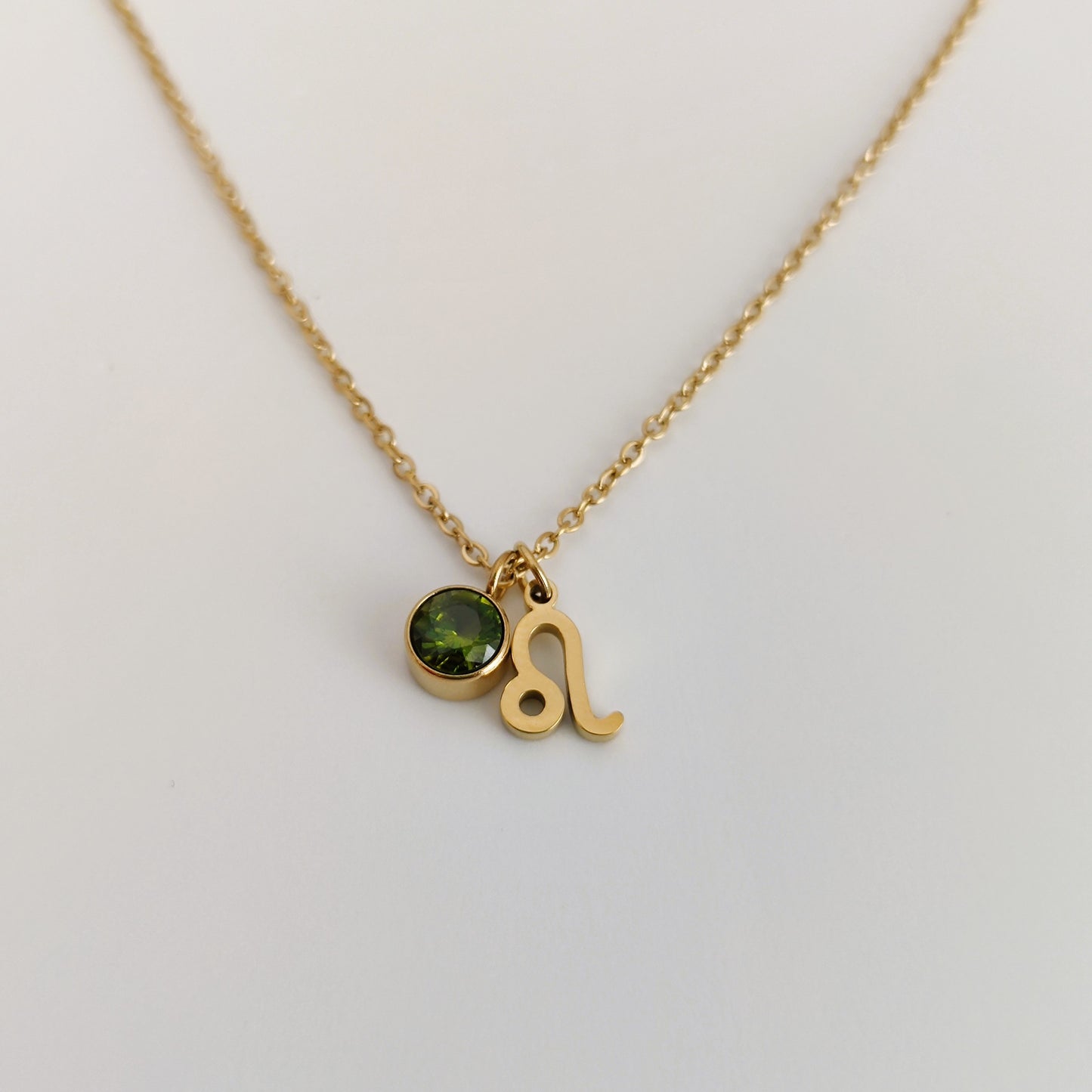 Zodiac Birthstone Necklace