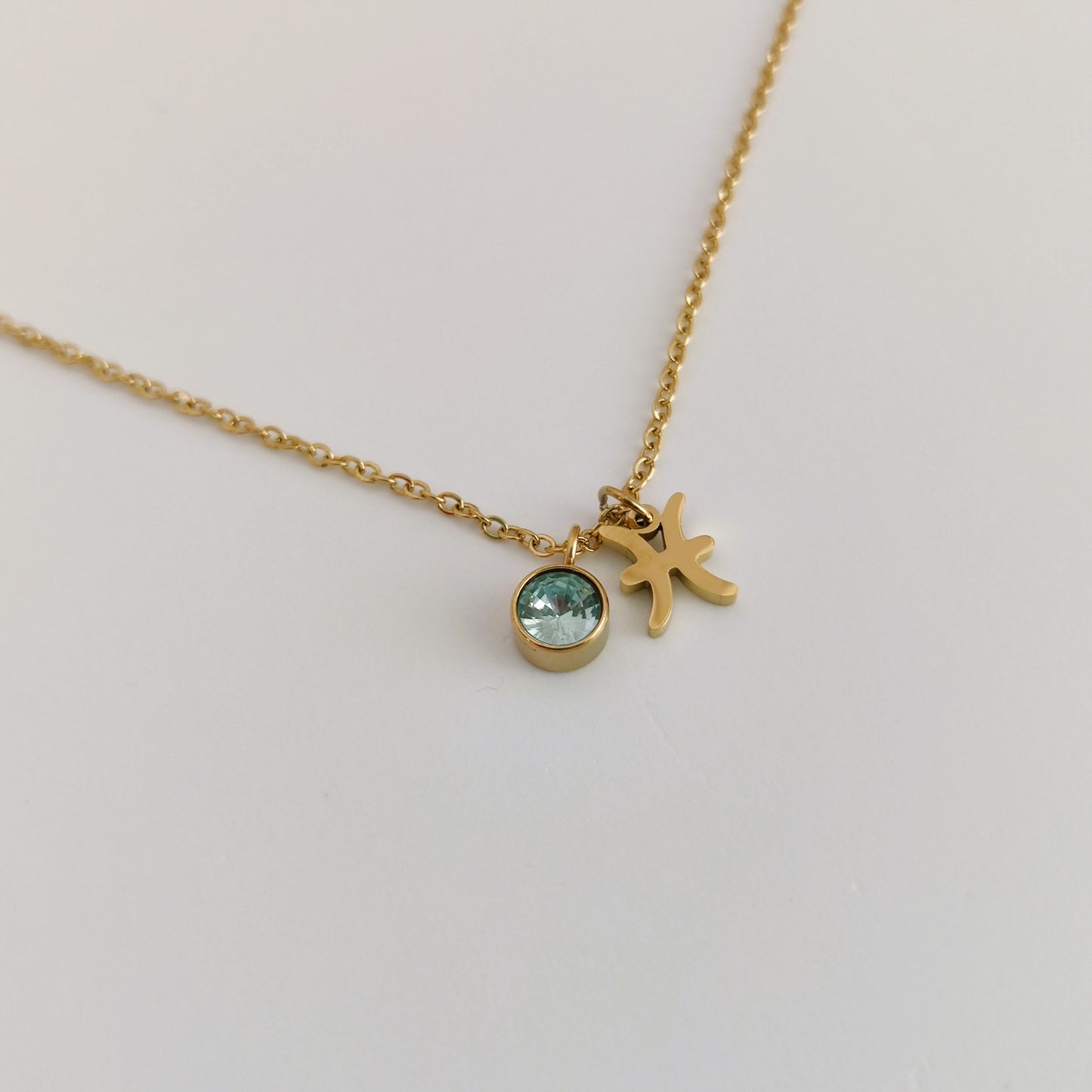 Zodiac Birthstone Necklace