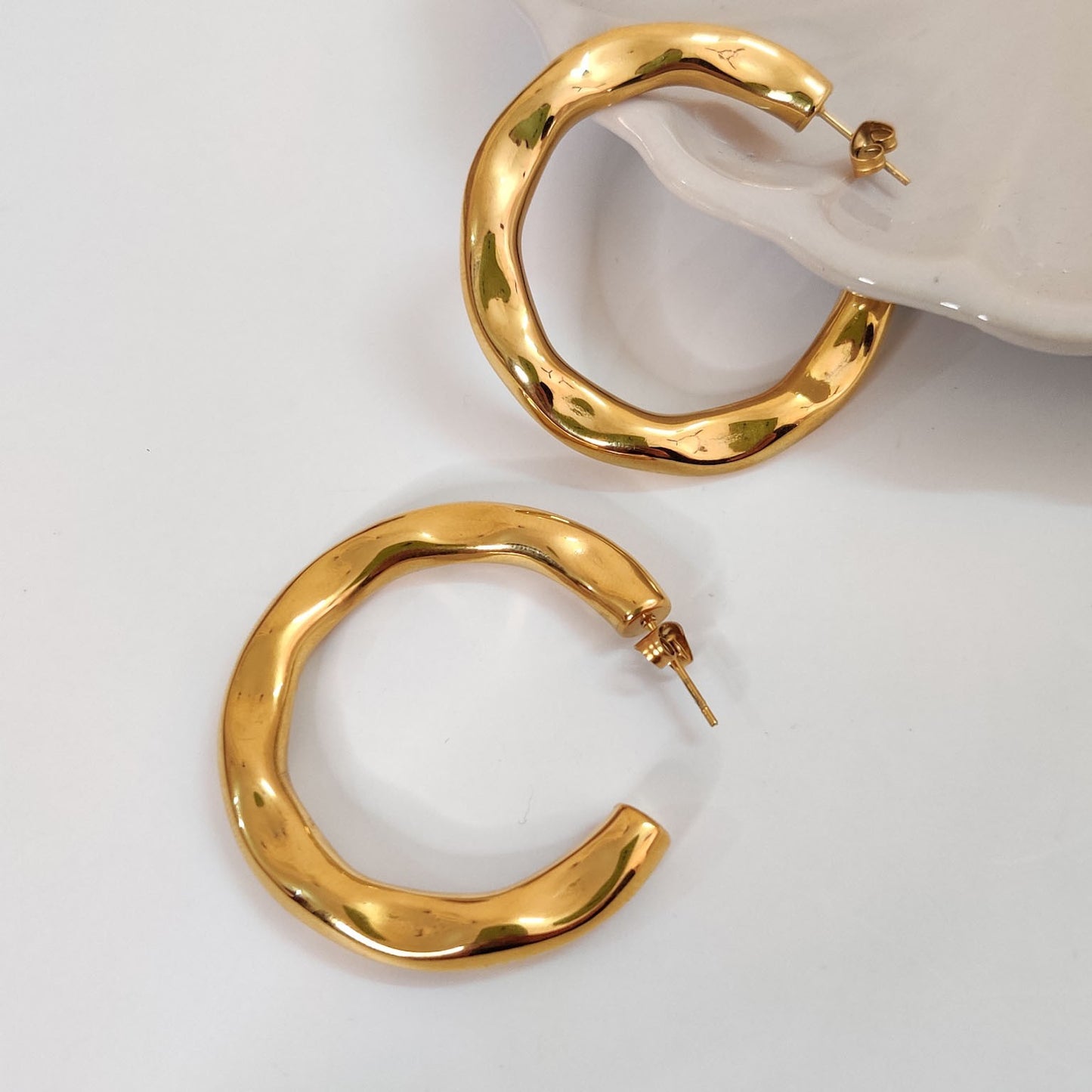 Hammered Hoops