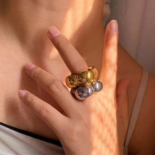 Hollow Flower Ring