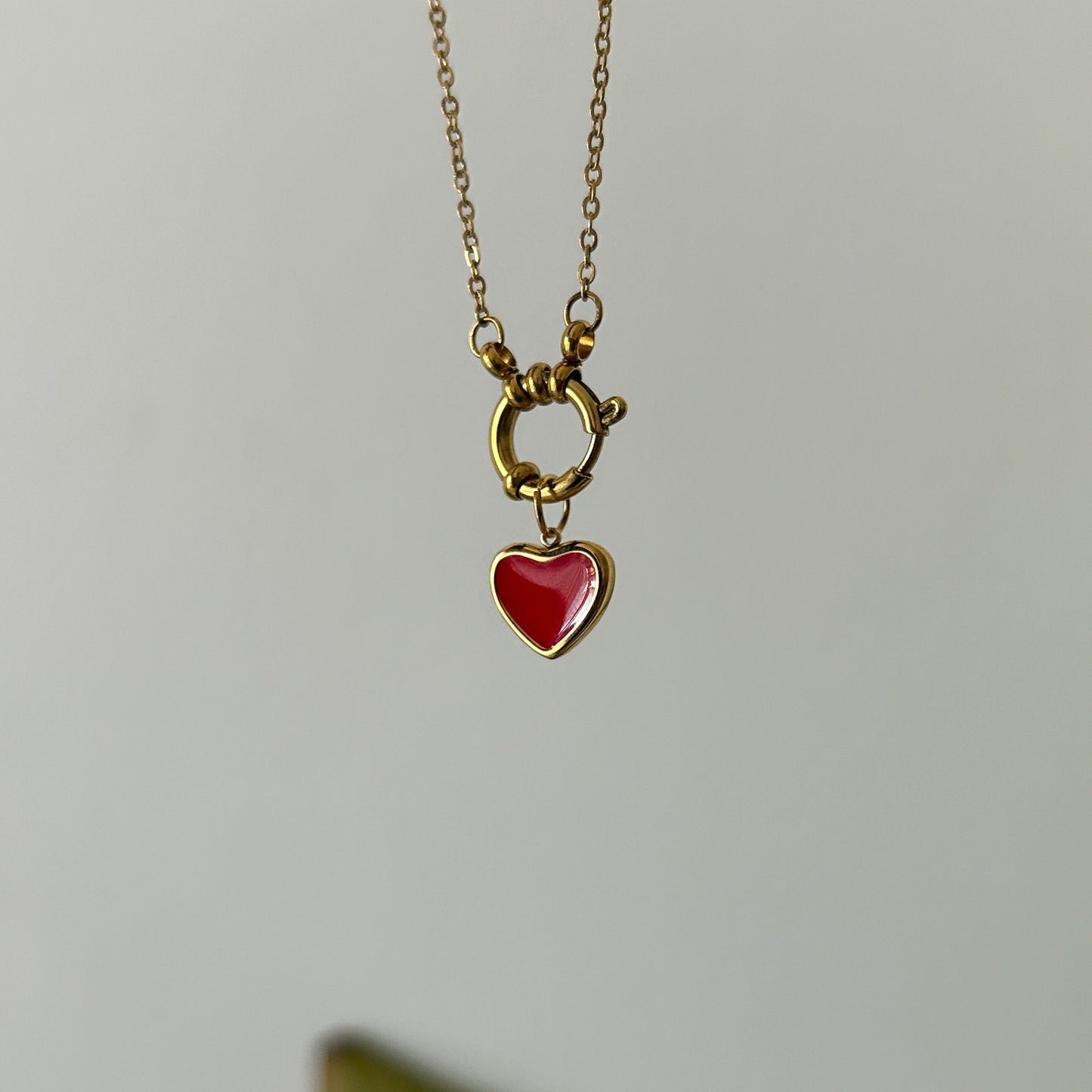 Enamel Heart