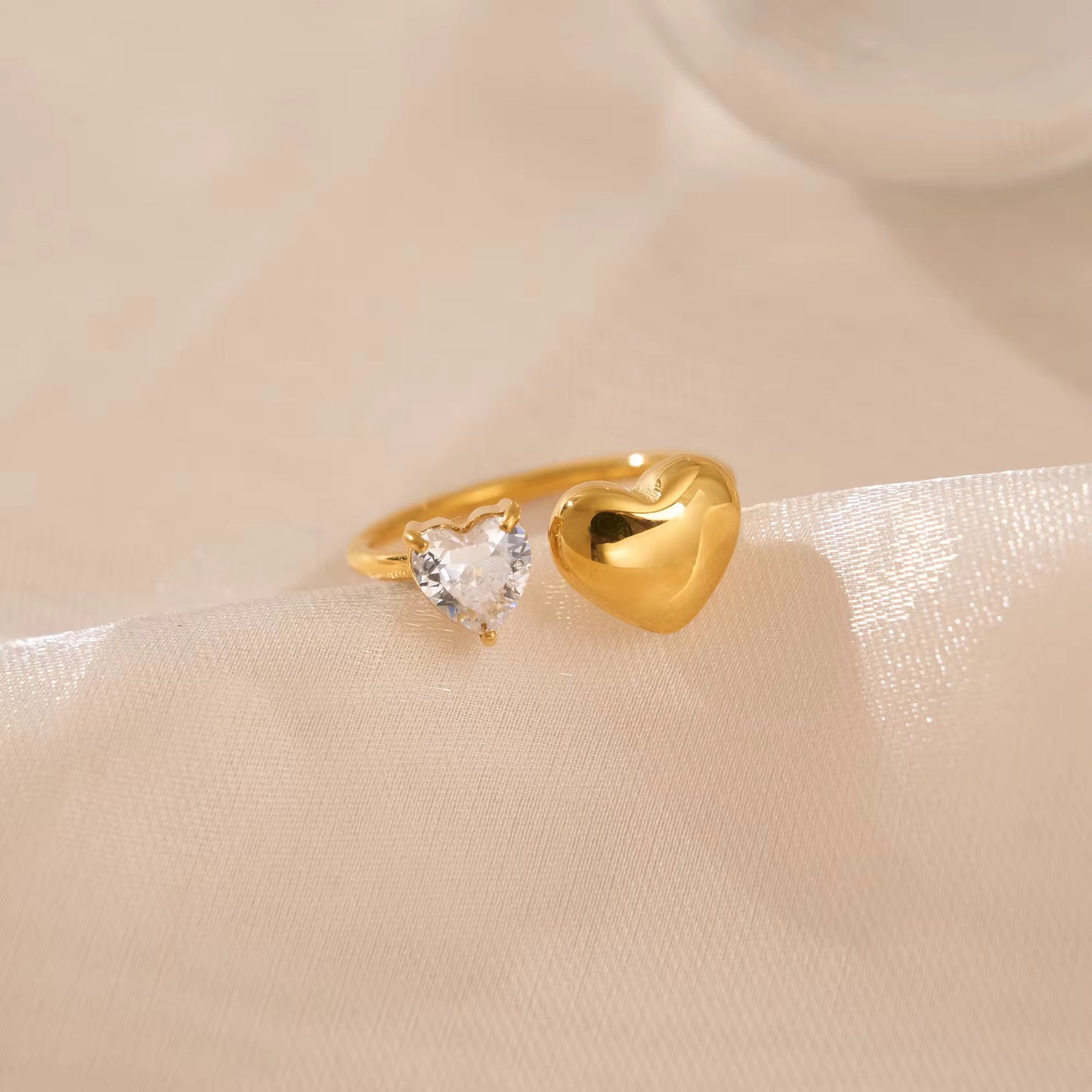 Dual Heart Ring