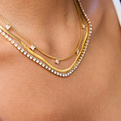Layered Tennis Stack