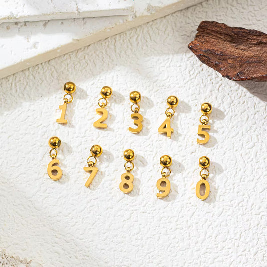 Numeric Needle Charm