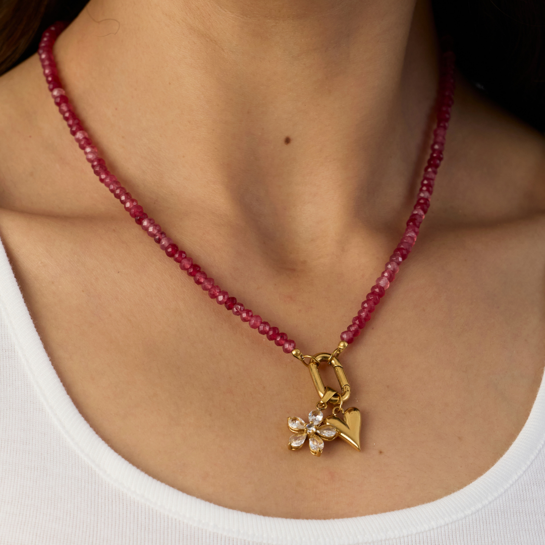 Ruby MYO Necklace