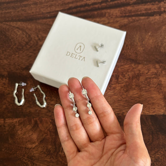 Silver Sparkle Set