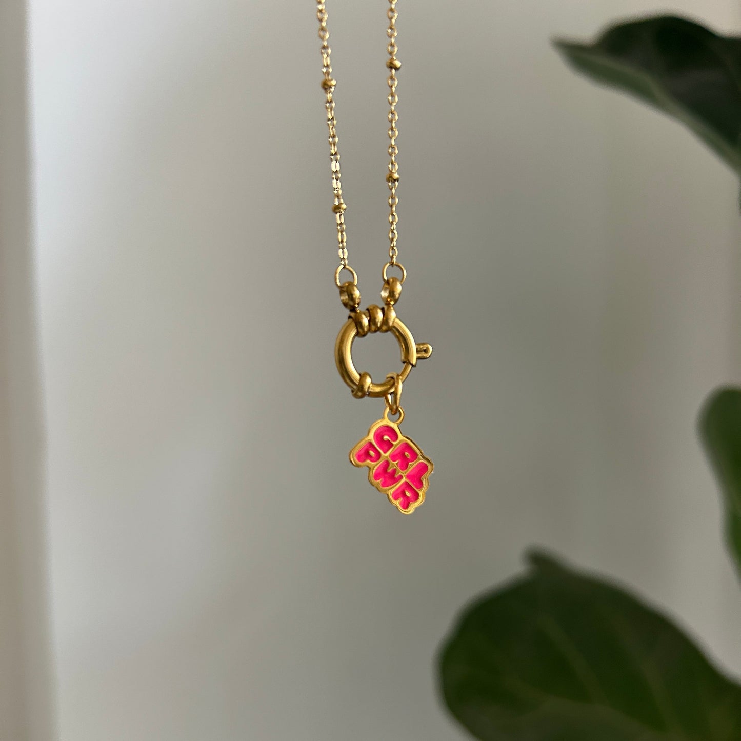 Girl Power Charm