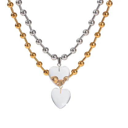 Bubble Love Necklace