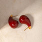 Bottega Earrings-Cherry