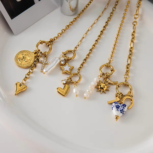 Charm Trio Necklace