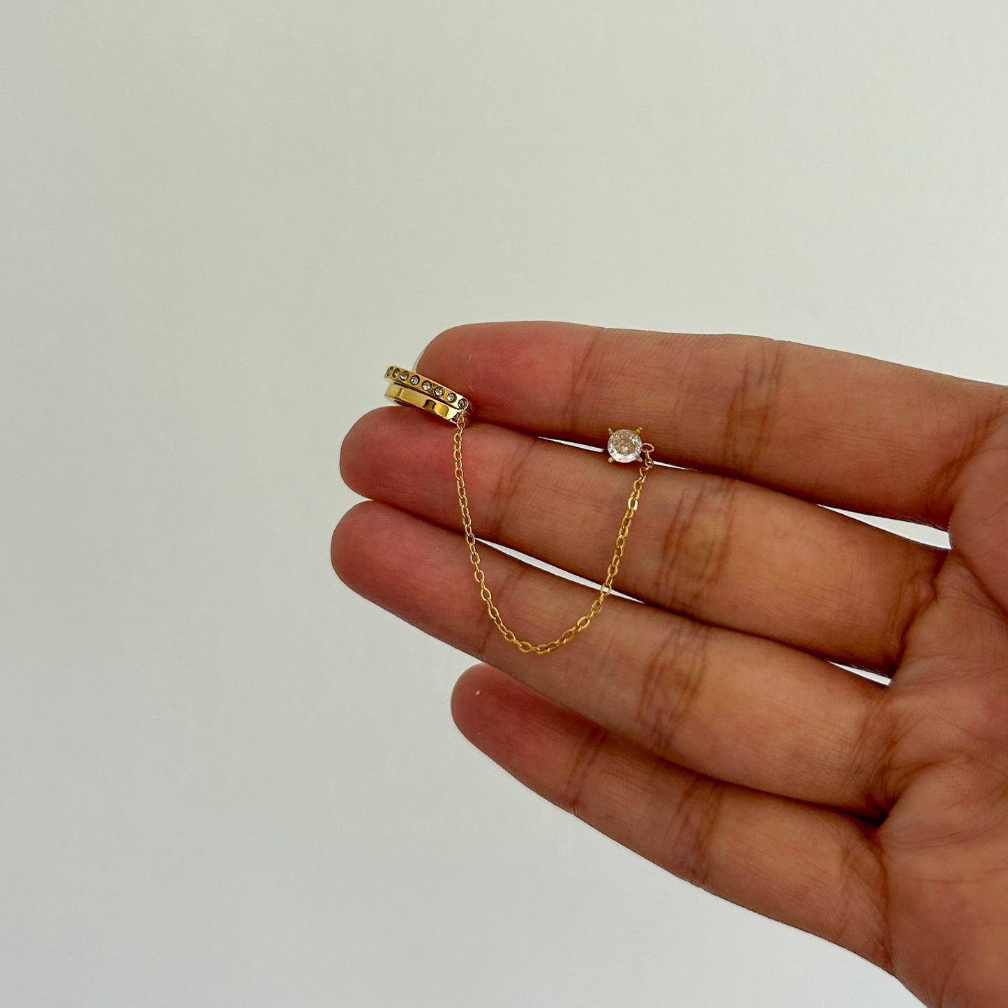 Shine Stud-Earcuff