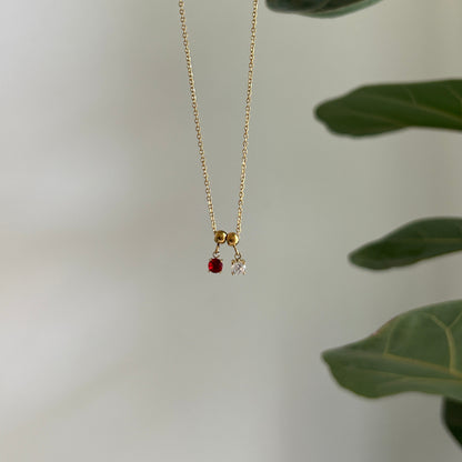 Crystal Needle Charm