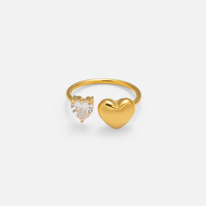 Dual Heart Ring