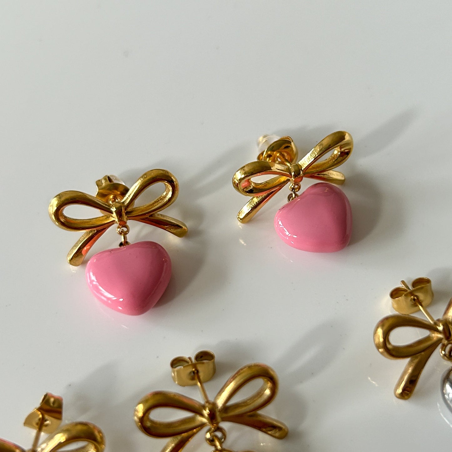 Lucky Hearts Studs