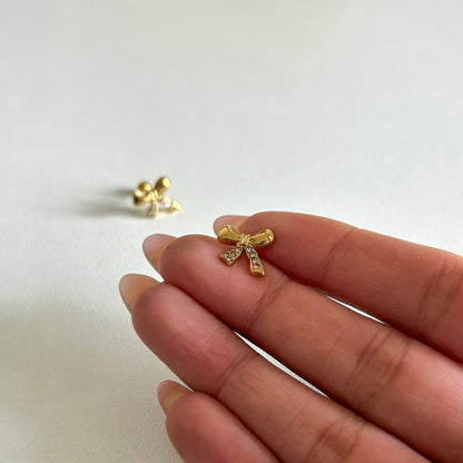 Bow Ball Back Studs