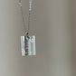 Long Story Short Necklace - Silver