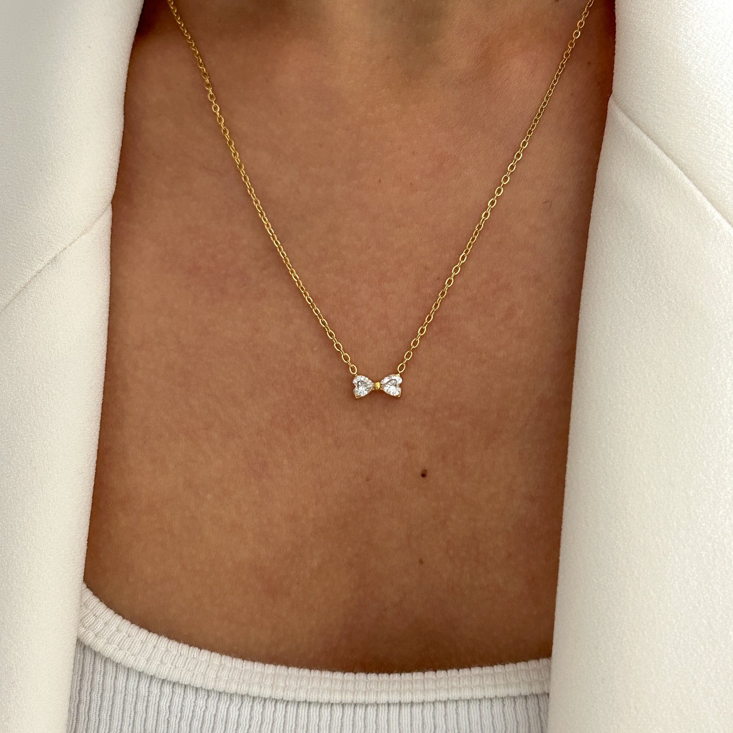 Dainty Bowknot Chain