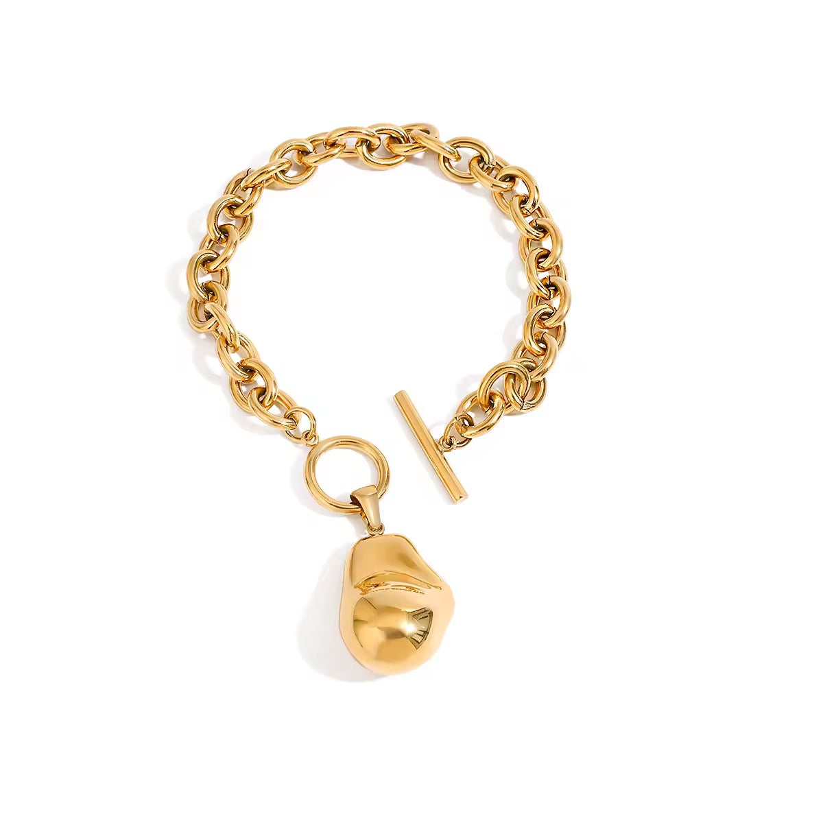 Toggle Nugget Bracelet