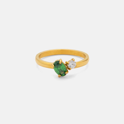 Emerald Glow Ring