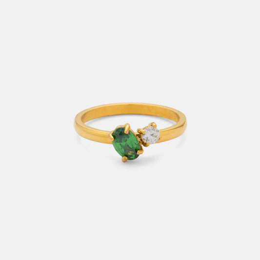 Emerald Glow Ring