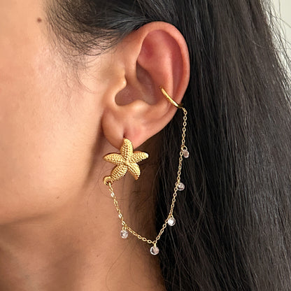 Starfish Earcuff
