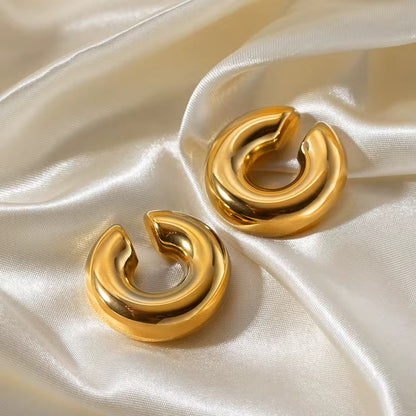 Chunky Earcuff-Gold