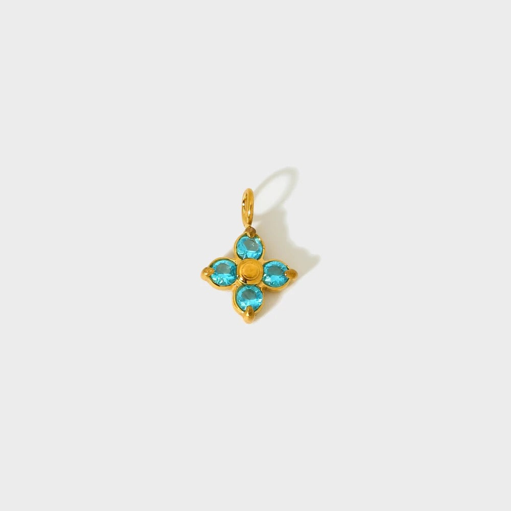 4 Zircon Charm