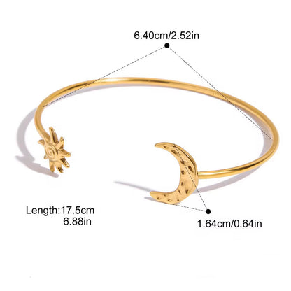 Sun & Moon Bangle