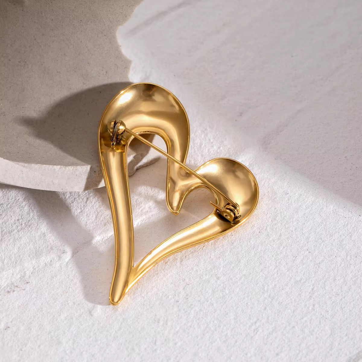 Heart Brooch