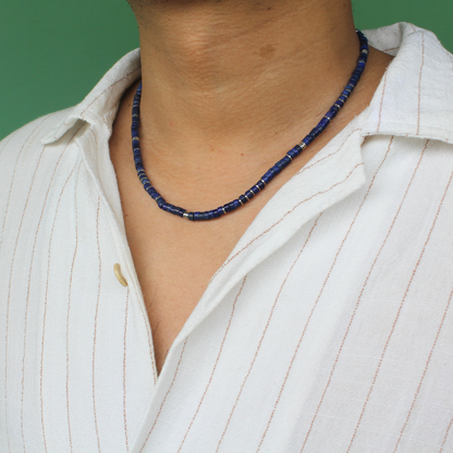 Blue Beads Necklace