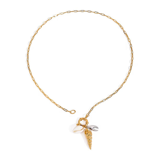Shell Charm Necklace