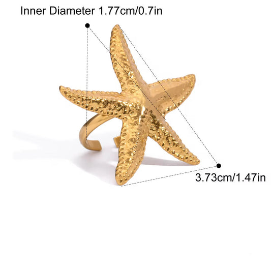 Big Starfish Ring