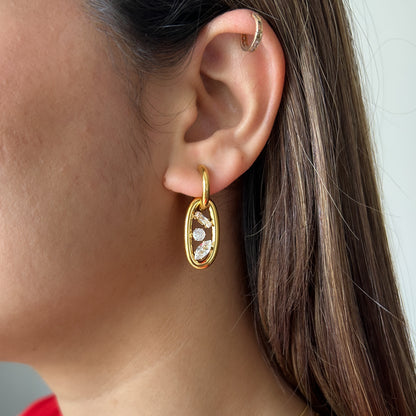 Moonrise CZ Hoops