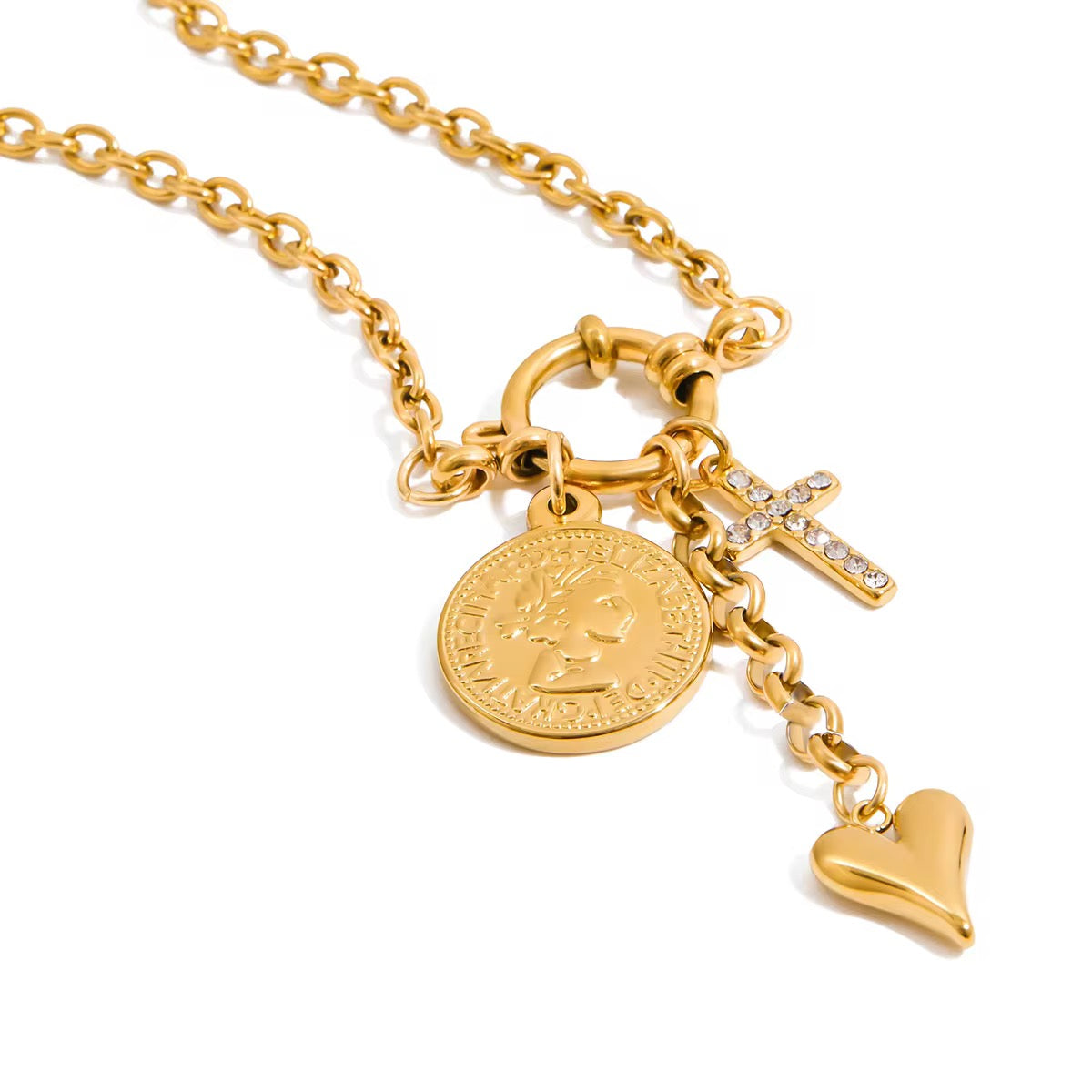 Charm Trio Necklace