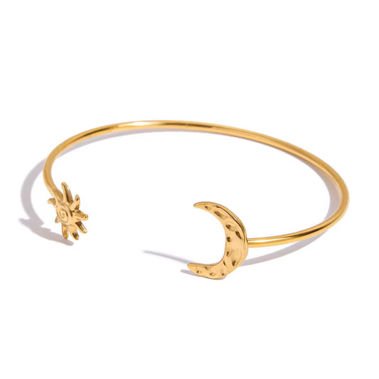 Sun & Moon Bangle