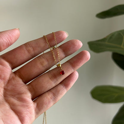 Crystal Needle Charm