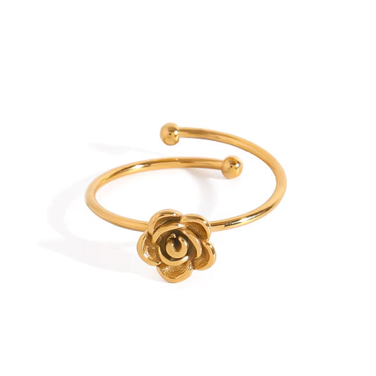 Rose Adjustable Ring